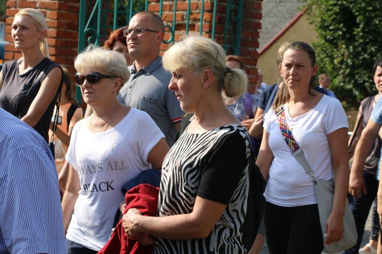 Pielgrzymi w Skępem