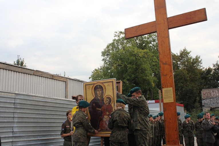 Znaki ŚDM w Płocku - zakład karny