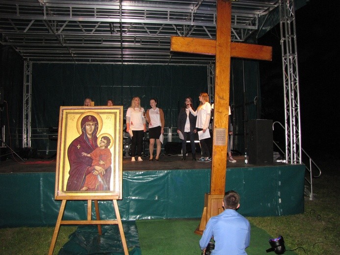 Znaki ŚDM w Przasnyszu