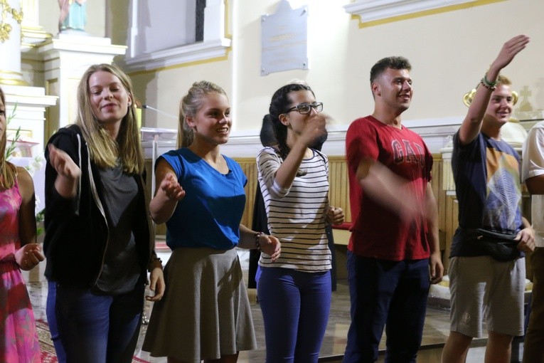 Piesza pielgrzymka Ełcka w Makowie Mazowieckim