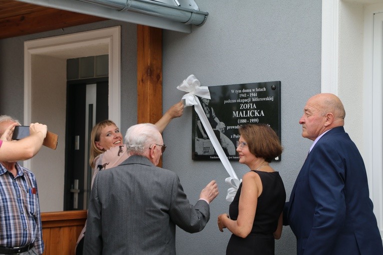 Płońsk. Tablica Zofii Malickiej