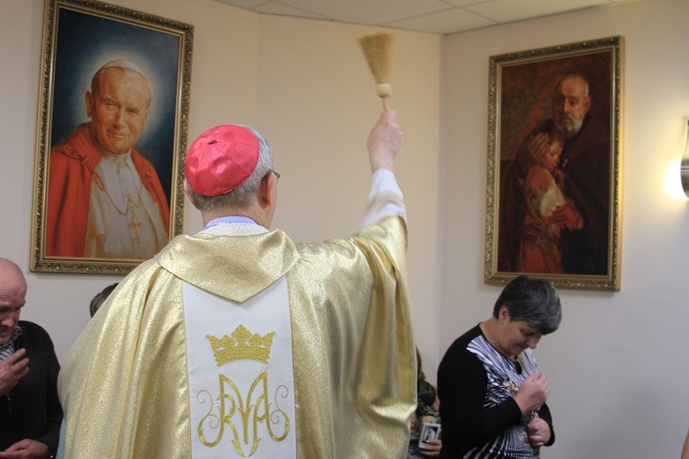 Poświęcenie kaplicy w Kraszewie-Czubakach