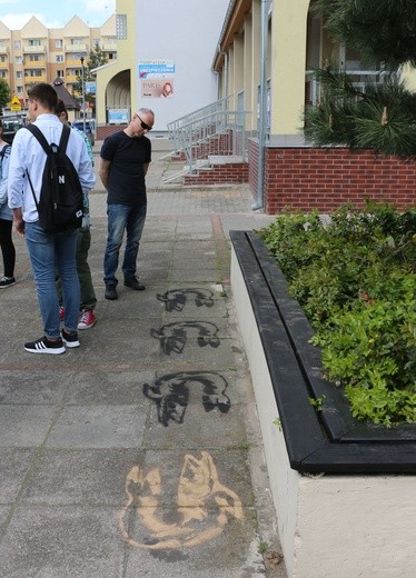 Streetart na ulicach Elbląga