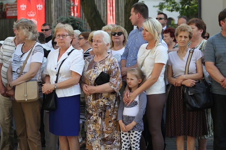 Płock. Nawiedzenie w parafii św. Maksymiliana Kolbego. 1