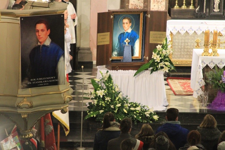 Płocka fara. Zakończenie peregrynacji relikwii św. Stanisława Kostki
