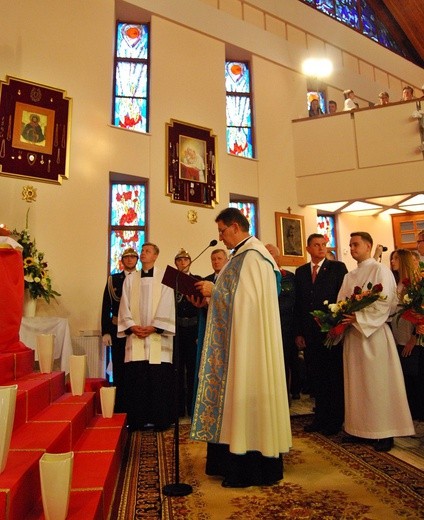 Płońsk. Nawiedzenie w parafii św. Maksymiliana Marii Kolbego