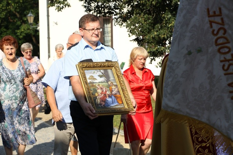 Procesja św. Anny w Opinogórze