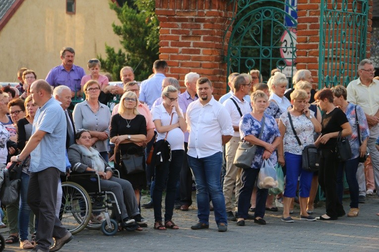 Pielgrzymi w Skępem