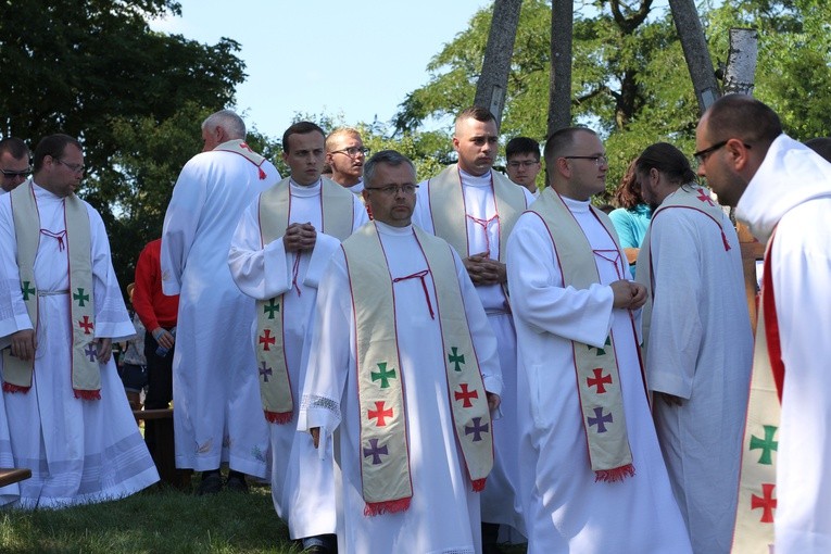 Pielgrzymka. Prymicje na Górze św. Małgorzaty