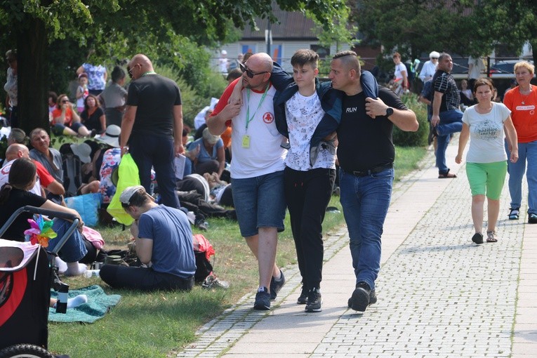 Gostynin. Pielgrzymka na Jasną Górę 2023 - obiad