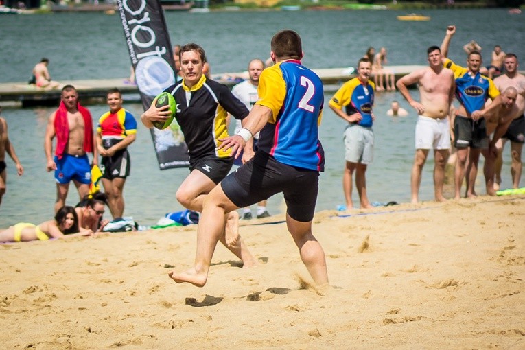 Rugby plażowe w Olsztynie
