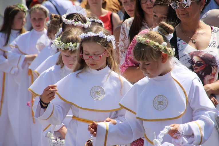 Płock. Procesja Bożego Ciała