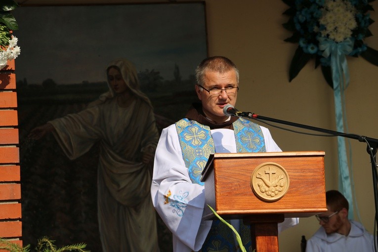 Pielgrzymi w Skępem