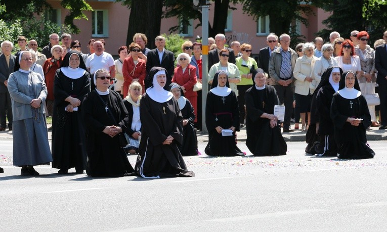 Procesja Bożego Ciała ulicami Starego Miasta