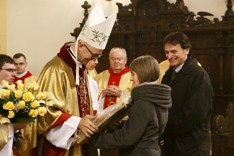 Prymicje biskupie w Szombierkach