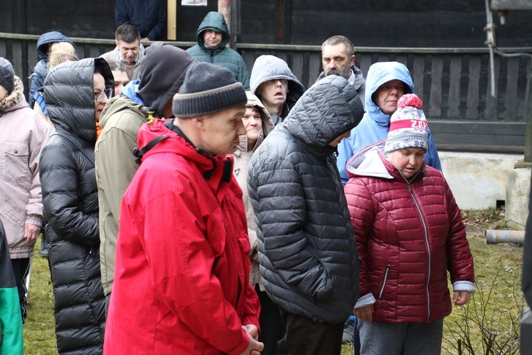 Brwilno. Droga Krzyżowa w Domu Pomocy Społecznej