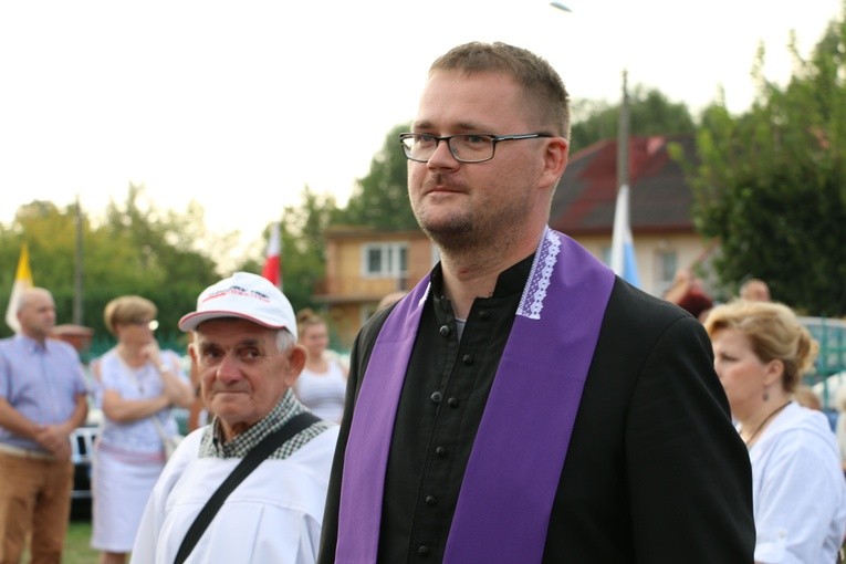 Pielgrzymi w Skępem