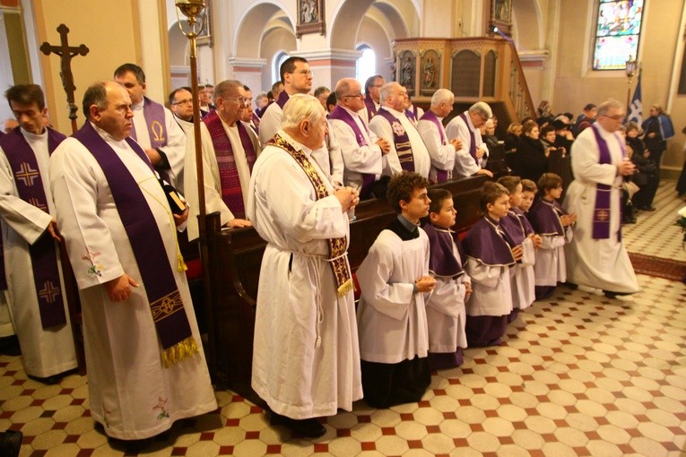 Pogrzeb ks. Józefa Ledwiga