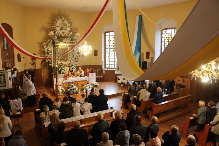 Poświęcenie kościoła w Słoneczniku