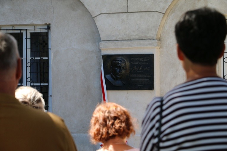 Czerwińsk n. Wisłą. Odsłonięcie tablicy upamiętniającej bł. ks. Józefa Kowalskiego