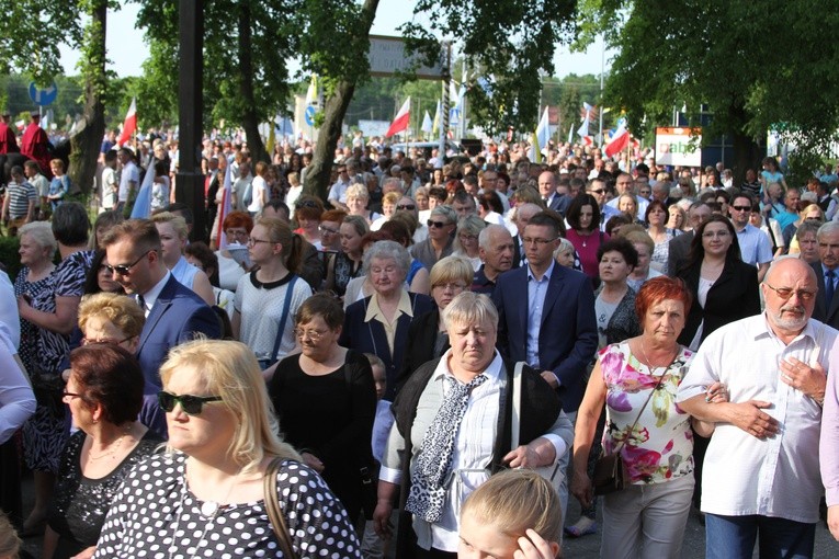 Korzeń - Łąck. Nawiedzenie w parafii św. Walentego