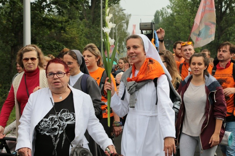 Pierwszy dzień pielgrzymki - przedpołudnie