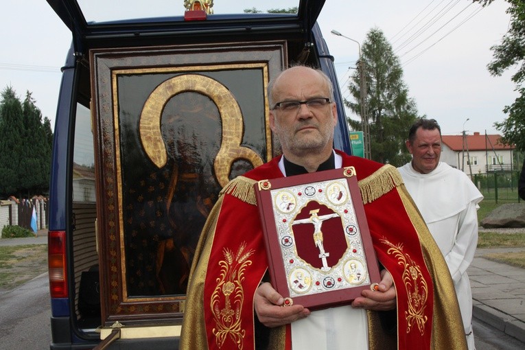 Gołymin. Nawiedzenie w parafii św. Jana Chrzyciciela
