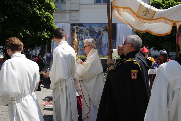 Płock. Procesja Bożego Ciała