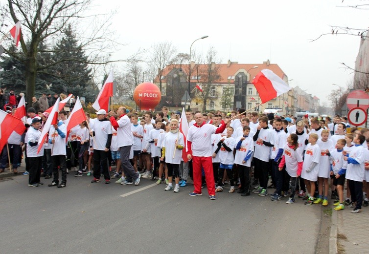 Bieg niepodległości w Płocku