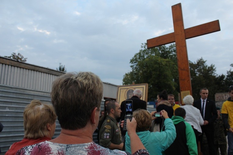 Znaki ŚDM w Płocku - zakład karny