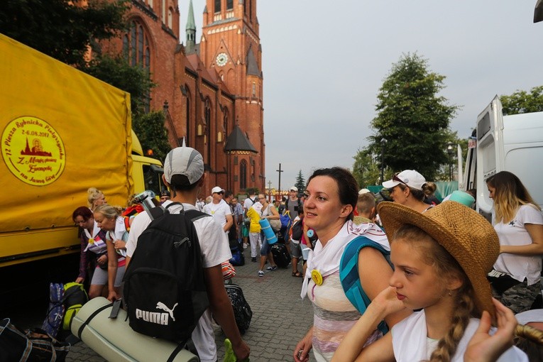 Wyruszyli na Jasną Górę