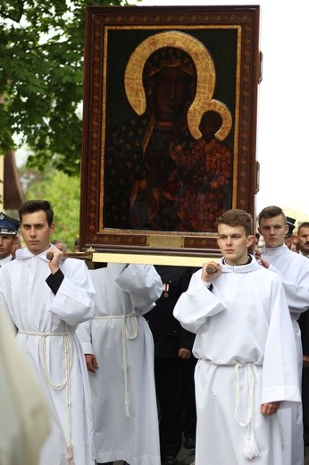 Lucień. Nawiedzenie w parafii św. Kazimierza