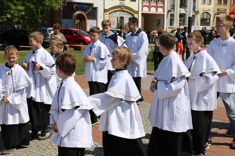 Procesja Bożego Ciała ulicami Starego Miasta