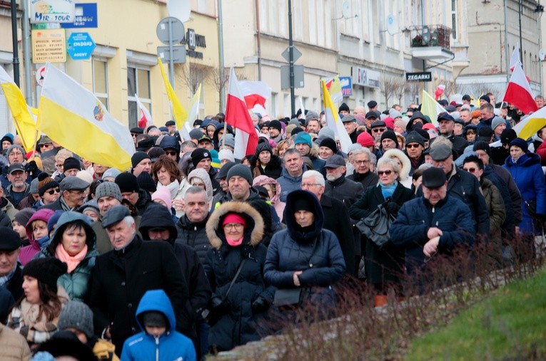 Kwidzyn. Marsz papieski