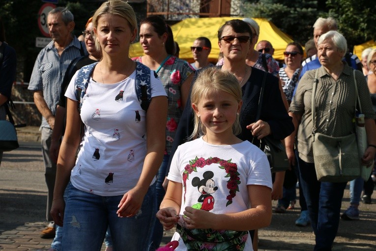 Pielgrzymi w Skępem