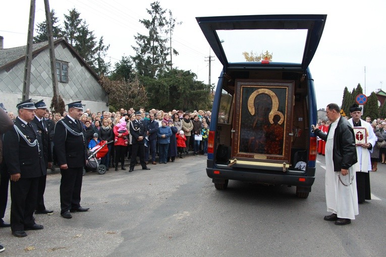 Grudusk. Nawiedzenie w parafii Świętych Apostołów Piotra i Pawła