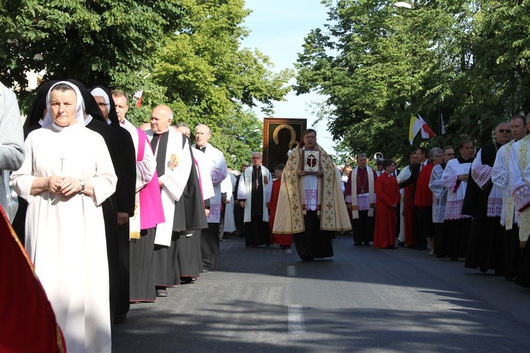 Płock. Nawiedzenie w parafii św. Zygmunta