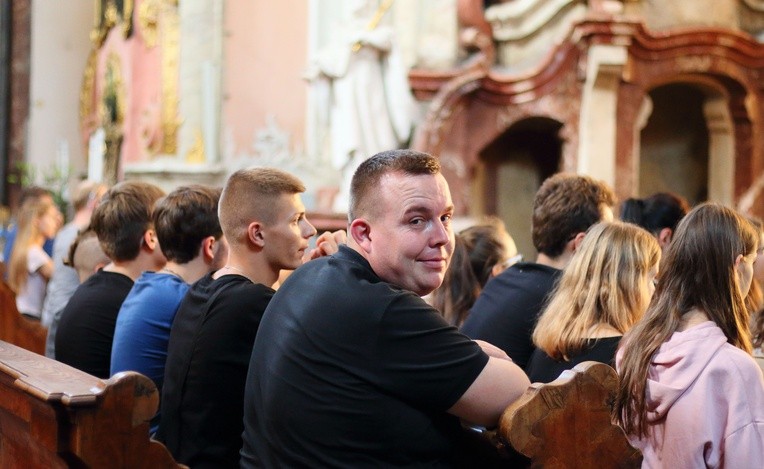 Młodzież z diecezji elbląskiej w Wilnie 