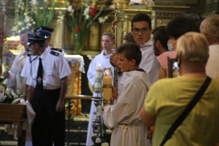 Skępe. Procesja Zaśnięcia NMP