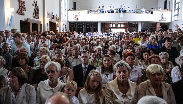 Mława. Nawiedzenie w parafii Świętej Rodziny