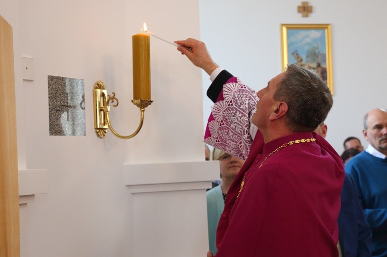 Konsekracja świątyni - parafia Trójcy Przenajświętszej Morąg