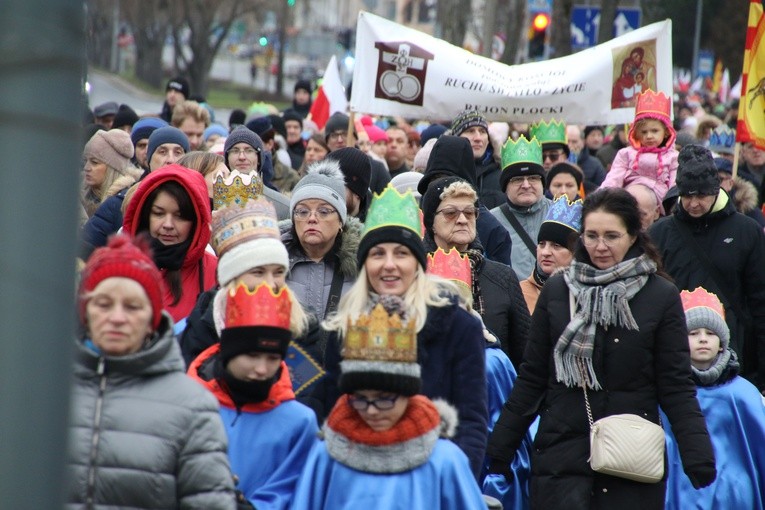 Płock. Orszak Trzech Króli