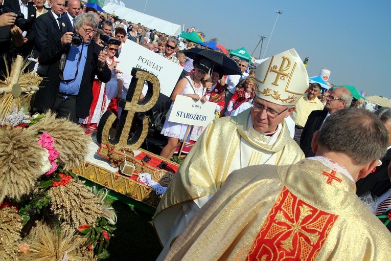 Dożynki diecezjalne w Staroźrebach