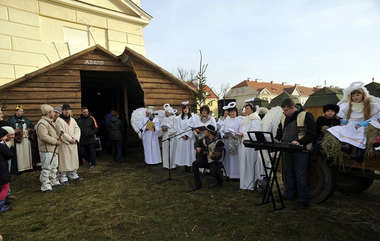 Żywa szopka w Pułtusku