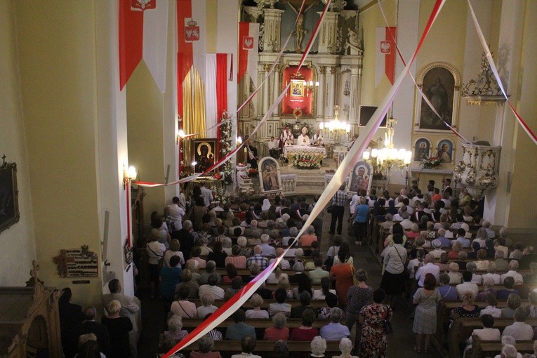 Płock. Nawiedzenie w parafii św. Maksymiliana Kolbego. 1