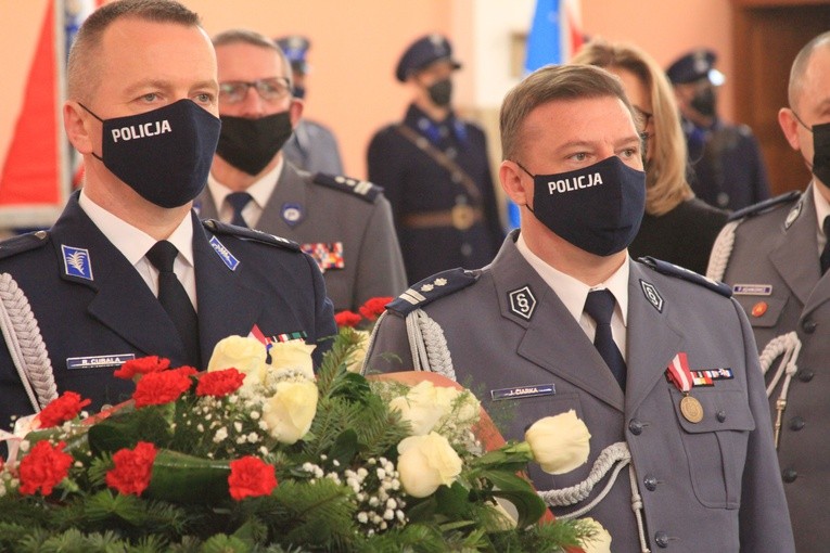 Płock. Msza św. za policjantów pomordowanych w Katyniu