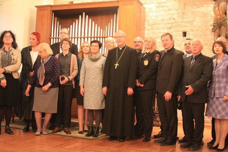 Dziennikarze u biskupa płockiego