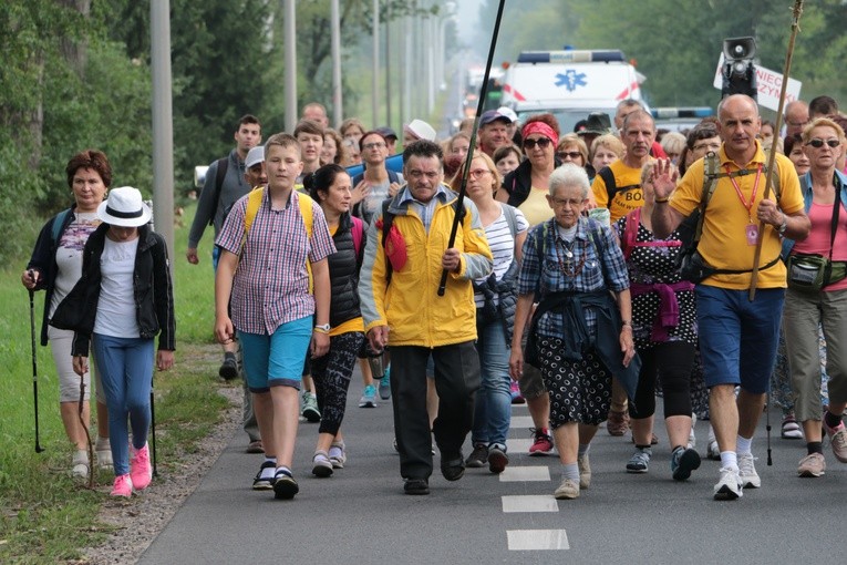 Pierwszy dzień pielgrzymki - przedpołudnie