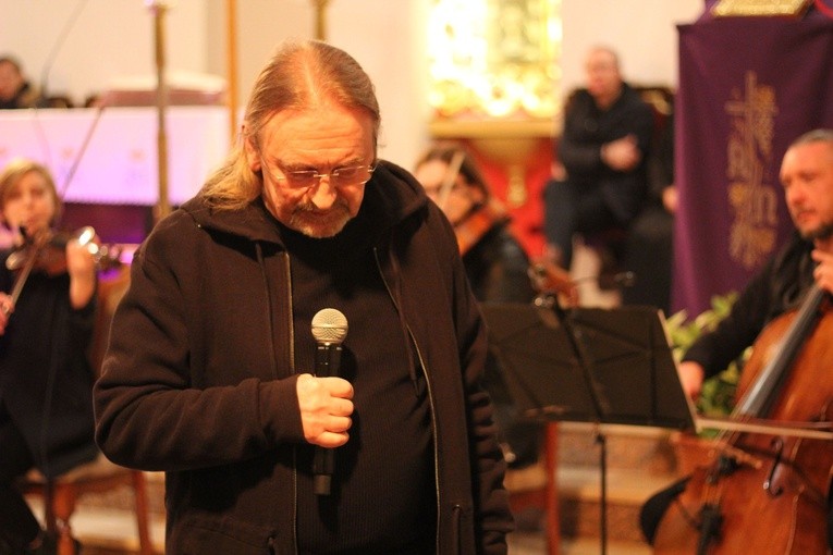 Marek Piekarczyk w Skępem.