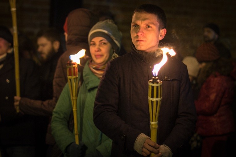 Droga Krzyżowa ulicami Olsztyna